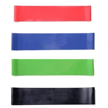 4PCS Set Elastic Resistance Bands Workout Rubber Loop For font b Fitness b font Gym Strength