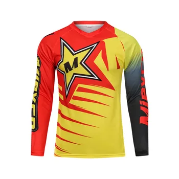 

Mieyco Bike Man Pro Downhill Jersey Motocross Long Sleeve MTB Bike Shirt Cycling Jersey Maillot Bicycle Man Cycling Outfit