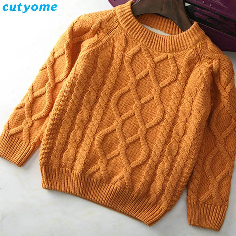 Kids Boys Girls Sweater Autumn Warm Fleece Cardigans Clothing For Children Pullover Toddler Jumper Winter Clothes Girl Sweaters (4)