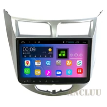 10.1 pulgadas Android 4.4 dvd Del Coche para Hyundai Solaris 2010 2011 2012-2016 navegación GPS headunit radio de Coche Ruso mapa de menús