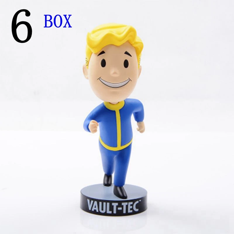 Gaming Heads Fallout 4 vavle Boy Bobbleheads серия фигурка игрушка для детей рождественские подарки Коллекционная модель - Цвет: BOX