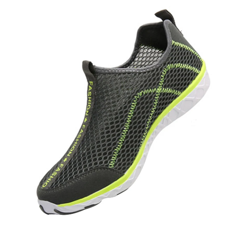 

Water Shoes For Men Comfortable Beach Shoes Aqua Barefoot Summer Upstream Outdoor Sneakers Mesh Quick Dry Camping Mens Shoes
