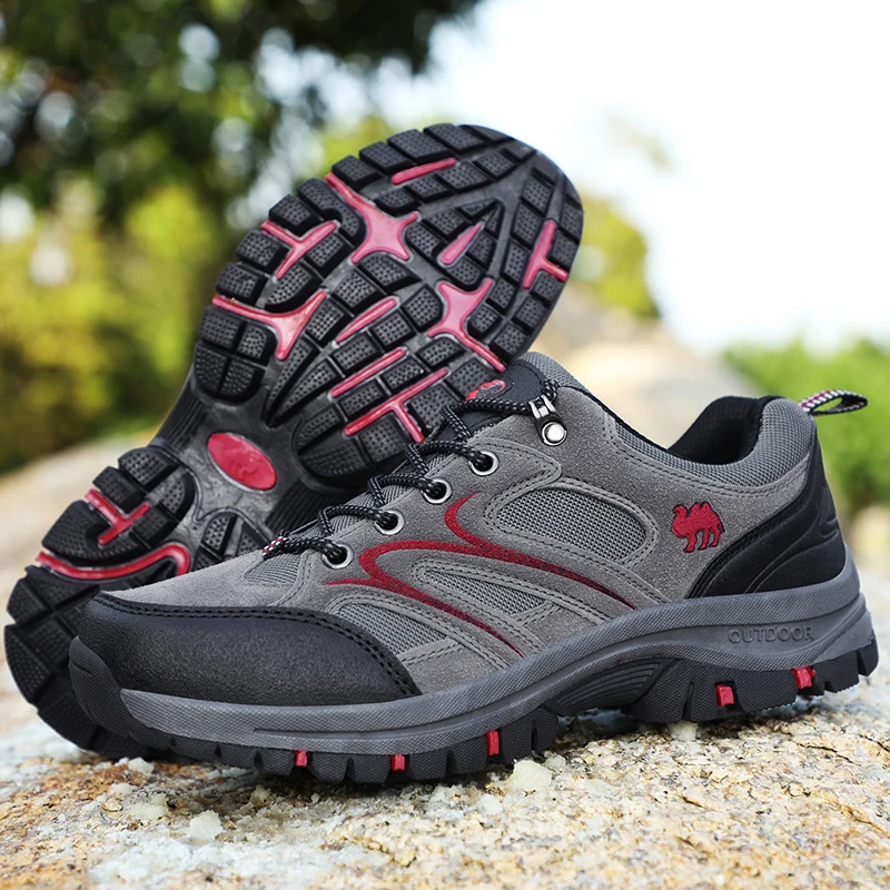 Man Hiking Shoes Brown Green Mens Rock Climbing Shoes Spring Autumn Climbing Sneakers Rubber Bottom Travel Sneakers Men Man Hiking Shoes Brown Green Mens Rock Climbing Shoes Spring Autumn Climbing Sneakers Rubber Bottom Travel Sneakers Men