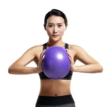 25cm Yoga Ball Exercise Gymnastic Fitness Pilates Ball Balance Exercise Gym Fitness Yoga Core Ball Indoor Training Yoga Ball