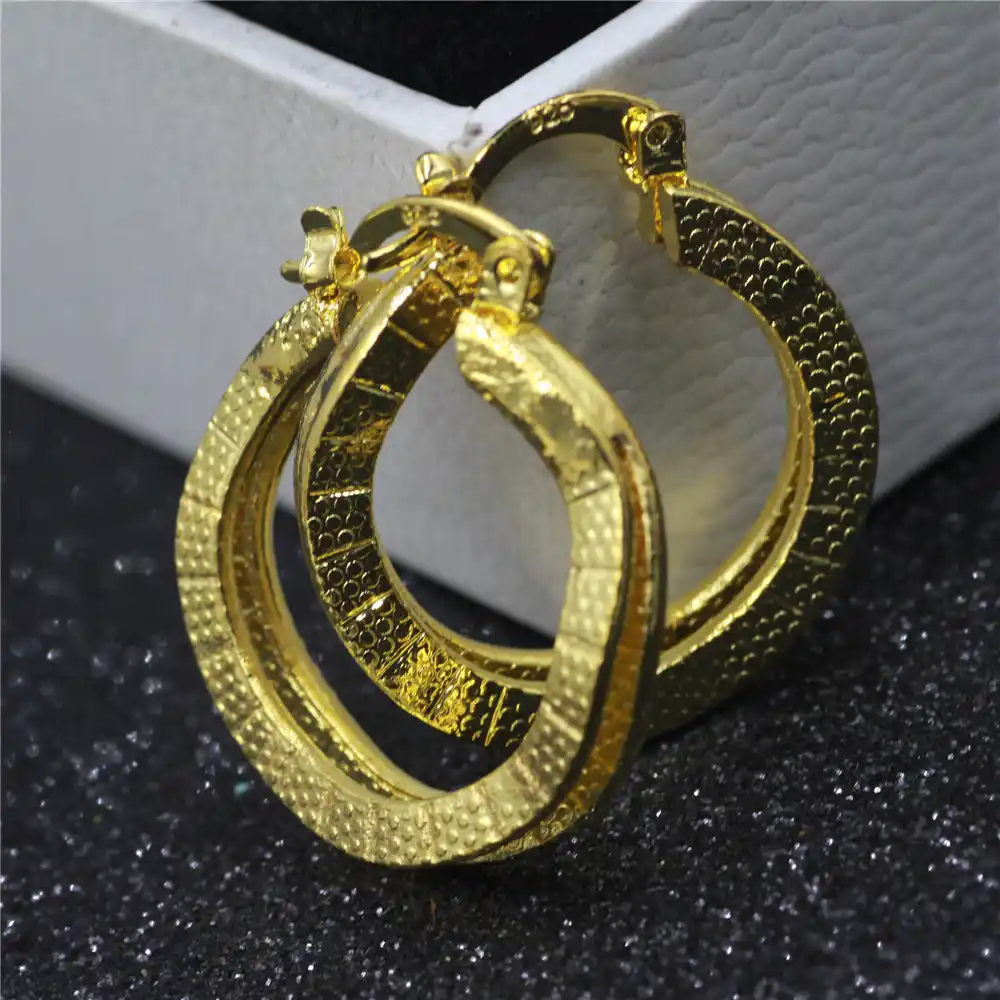 Хан издание Золотой Для женщин серьги характер очарование Новинка для женщин серьги Для женщин серьги EH-139