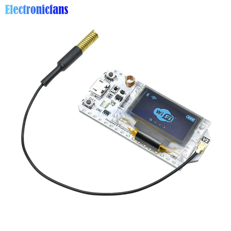 SX1278 LoRa ESP32 0,96 дюймовый синий oled-дисплей Bluetooth wifi Lora комплект 32 модуль Интернет-разработка 433 МГц 470 МГц для Arduino