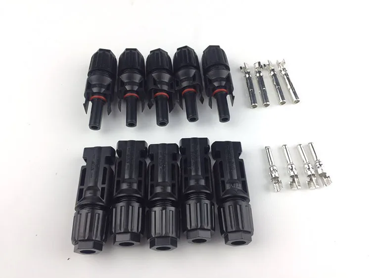 

10Pairs x MC4 Connector male and female, MC4 Solar Panel Connector 30A 1000V for PV cable 2.5/4/6mm solar panel connect
