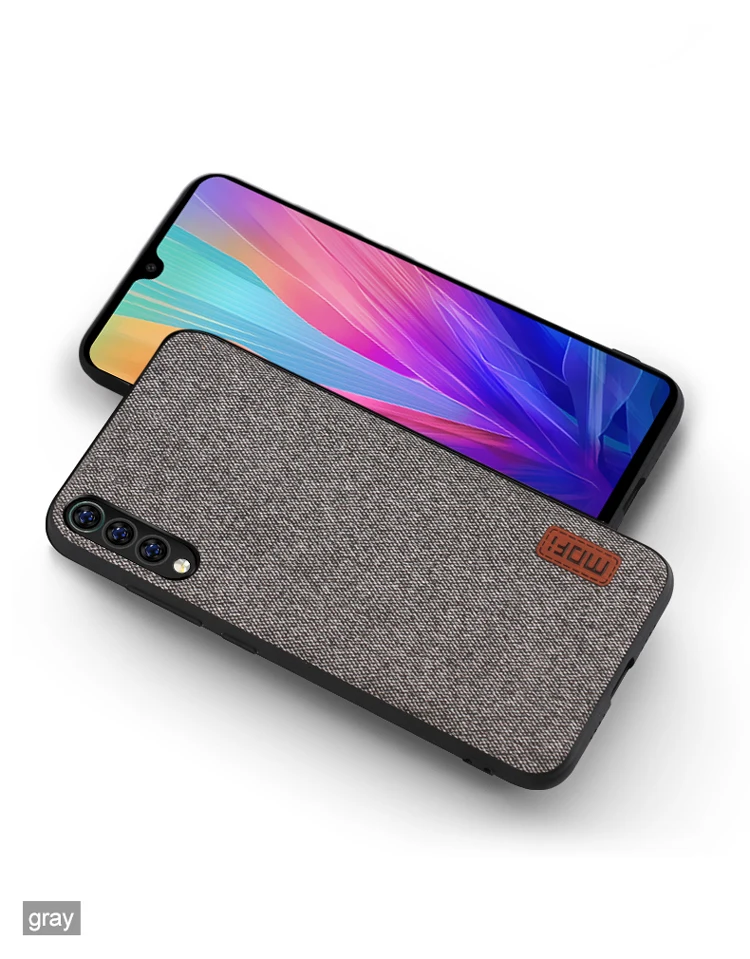 For Xiaomi mi9 case cover global back cover silicone protective fabric cloth shockproof cases capas MOFi original mi 9 SE case phone cases for xiaomi