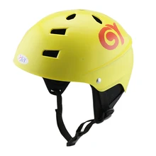 GY aquatic helmets white Perfect ABS water sports helmet rafting boating kayaking Surfing Diving protection head kids and women