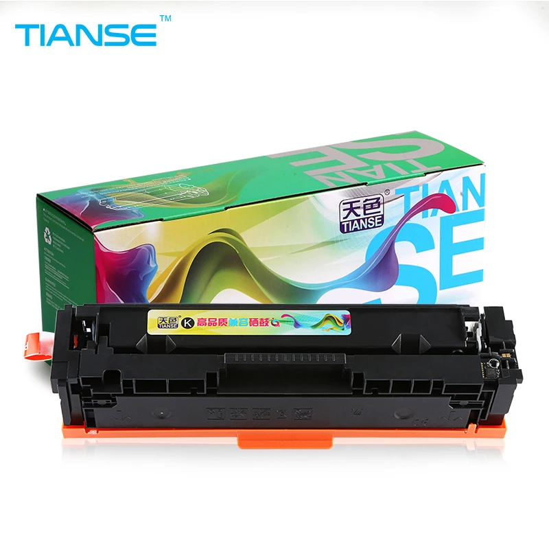 

TIANSE 1pcs for HP201A CF400A CF400 CF401A 201A Toner Cartridge for HP Color Laserjet PRO M252N M252DW MEP M277 M277N M277DW