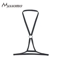Missomo новые модные женские черные сексуальные крестообразные бралетты облегающие колье нижнее белье спереди Связывание шлейка клетка бюстгальтер