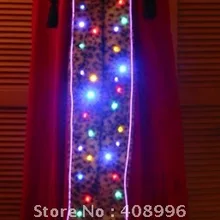 Светодиодный светящийся плащ для выступлений/светящиеся костюмы