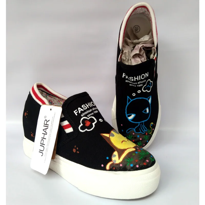 Loisirs 1 peint L'intérieur Filles 3 Petites Frais 4 Chaussures 6 La 2 Main À Nouveau Conseil Pour Pédale Aider 7 Femmes Étudiant Graffiti Toile 5 8 Augmentation Bas Les SUqVpzM