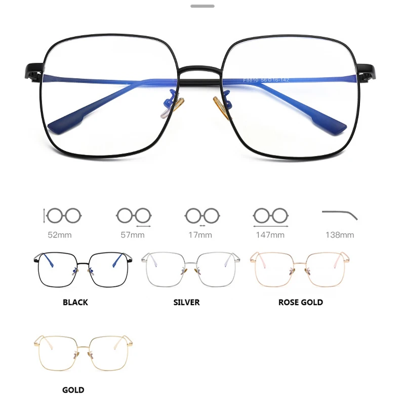 VCKA компьютерные очки, мужские оправы для очков, анти-синий светильник, очки, Антибликовая оправа для очков, женские круглые прозрачные линзы, очки