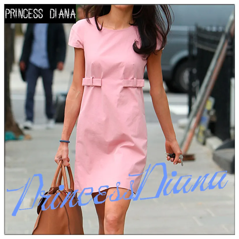 Офисное Платье Розовое фото 7