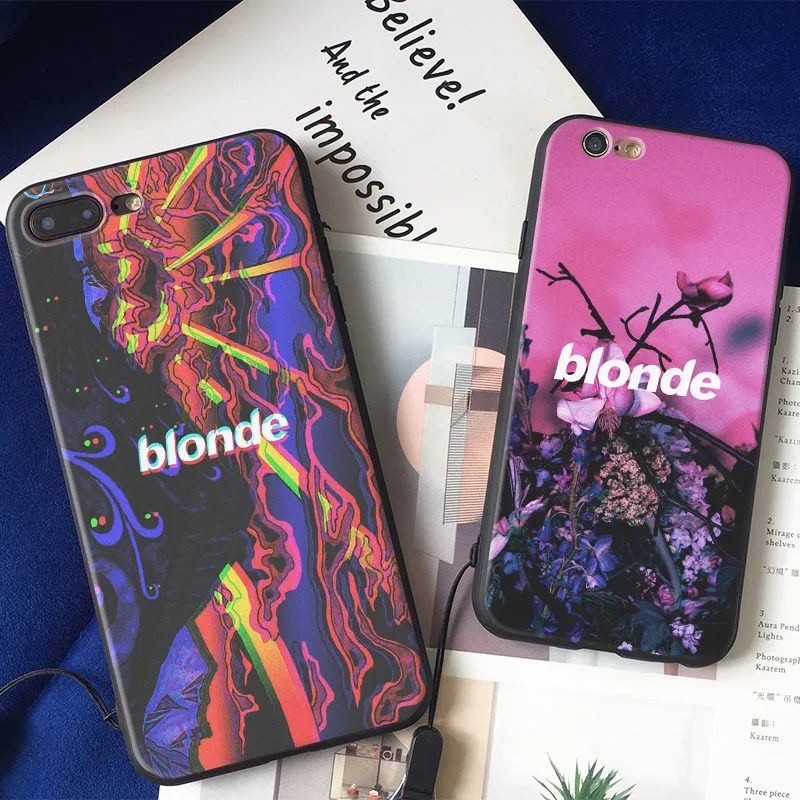 

FRANK OCEAN Blonde RAPPER Coque TPU Soft Silicone Phone Case Cover Shell For Apple iPhone 5 5s Se 6 6s 7 8 Plus X XR XS MAX