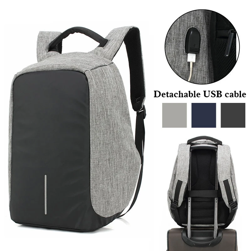 Унисекс USB зарядка anti theft рюкзак Для мужчин Дорожная сумка для MacBook Air Pro Retina 13.3 15.4 рюкзак мужскойноутбук противоударный Школьные ранцы Рюкзак