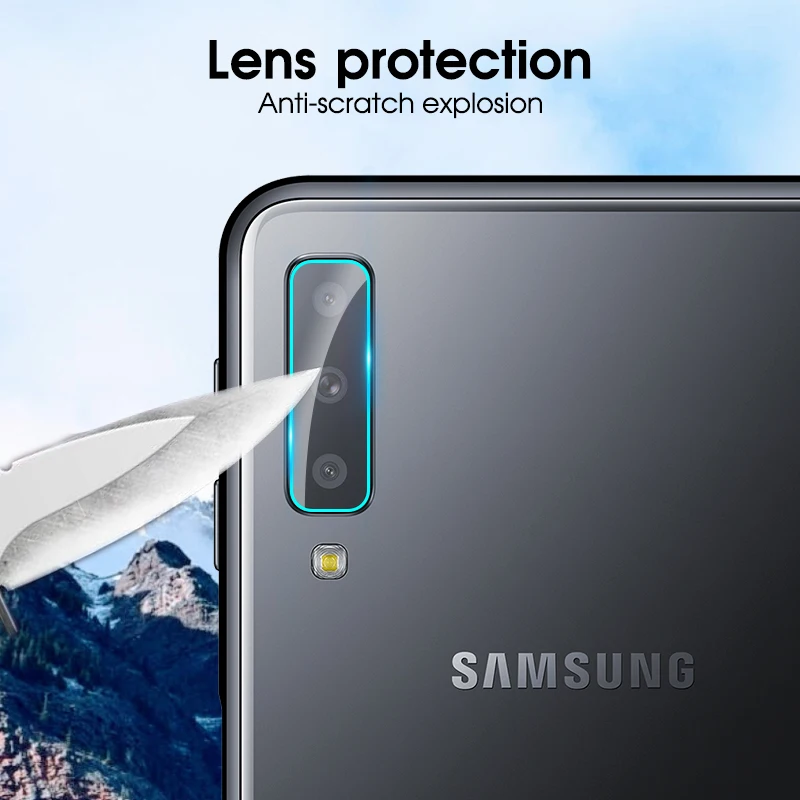 

Camera Protective Film For Samsung A7 A750 2018 Screen Protector Clear Back Camera Lens For A8 Plus A9 2018 A8S A9S A 7 8S 9S