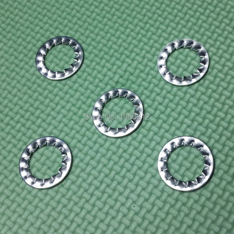 INTERNAL SERRATED LOCK WASHERS SHAKEPROOF STAINLESS STEEL WASHER TOOTHED BOLT * 