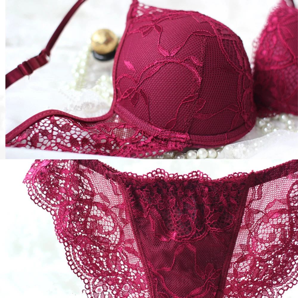 Нижнее белье женское Облегающее с цветочной вышивкой чашка A B C|lingerie day|lingerie