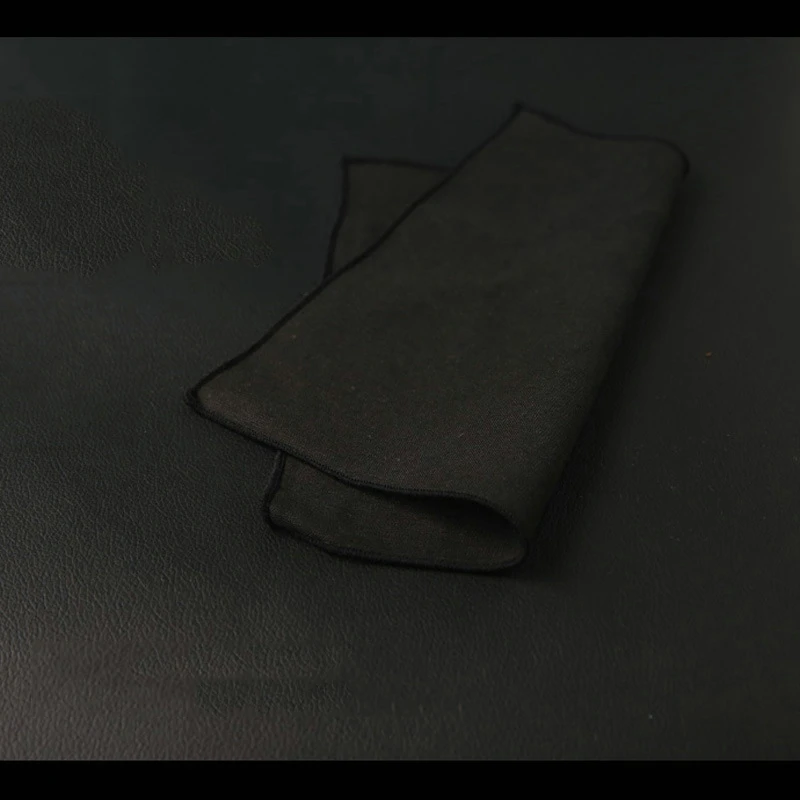 Mantieqingway Бизнес сплошной черный носовой платок для Для мужчин 24*24 см хлопка карман квадратных Для мужчин сундук Полотенца Для мужчин Костюмы