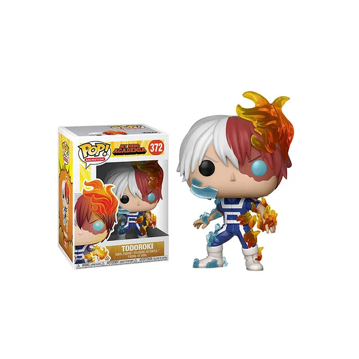 

FUNKO POP Original My Hero Academia Amzing Heros & Todoroki 372# Action Figure Collectible Model Toys for Children Birthday gift