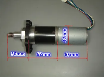 

DC 12V-24V 34RPM / 70RPM 775 Magneto-High Power Large Torque Planetary Brushless Motor Motor Walking Robot Motor with Hall