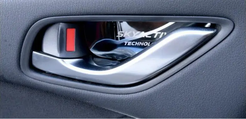 

Auto door handle trim inner moulding for mazda 3 mazda 6 cx-5 2014-2018,auto accessories, car styling