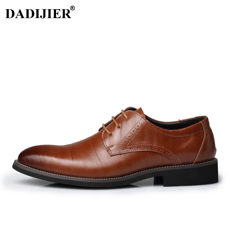 DADIJIER/2018 Роскошные Мужские модельные туфли больших размеров Туфли оксфорды из