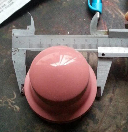 

A6 Size Pad Printing Silicone Rubber Head Round Silicone Pad Rubber Diameter:43mm