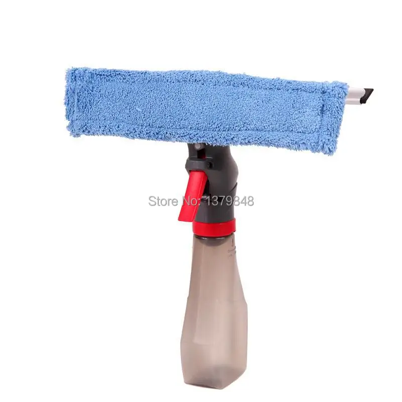 Doublesided Glass Cleaner Multifunctional Telescopic Handle Glass