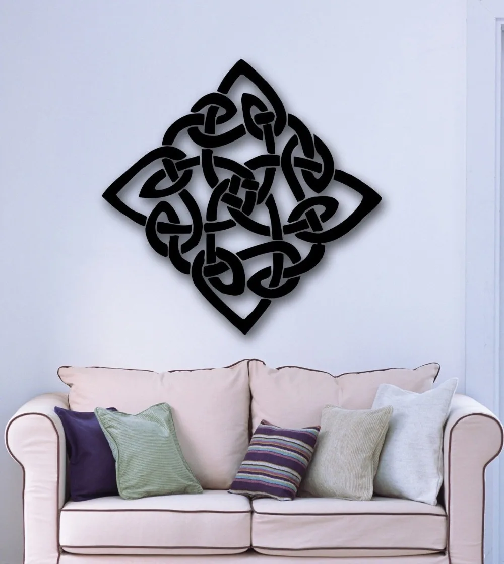 Wall Stickers Vinyl Decal Irish Cross Mythology Druid Symbolin Wall