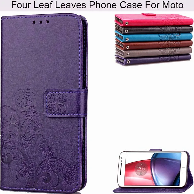 

BEFOSPEY Four Leaf Phone Case For Moto Z Force Z2 G4 G6 Play G5S G4 G5 G6 Plus XT1766 E4 M XT1662 X4 X Style E5
