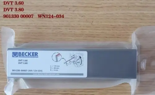 

7PCS Carbon Vanes Blades Original Becker DVT 3.60/3.80 901330 WN124-034 High quality