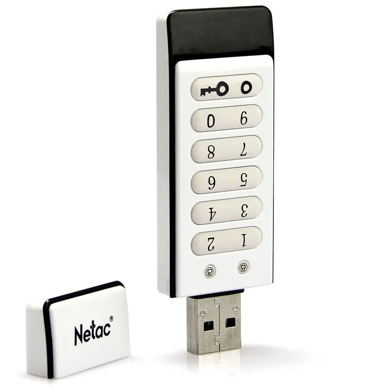Netac клавиатура зашифрованный USB флэш-накопитель 16 ГБ 32 ГБ 64 Гб USB2.0 аппаратный компактный накопитель с шифрованием U618 U-SAFE карта памяти U диск 32G - Цвет: U618
