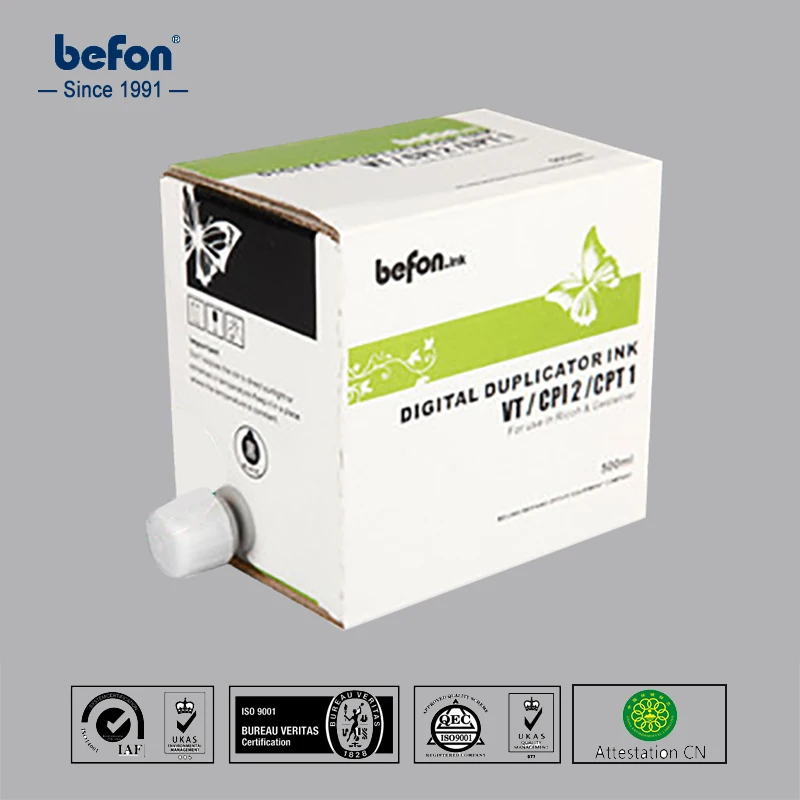 

befon Duplicator Ink CPT 1 Compatible for Gestetner 5327 5323 5328 5340 5320 5341 5325 5329L 5330 5305 5110 5111 5130 5170