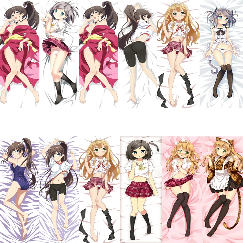 Обновление May аниме Hentai Prince и Stony Cat цукико цукакуши Azuki Azusa Подушка Dakimakura