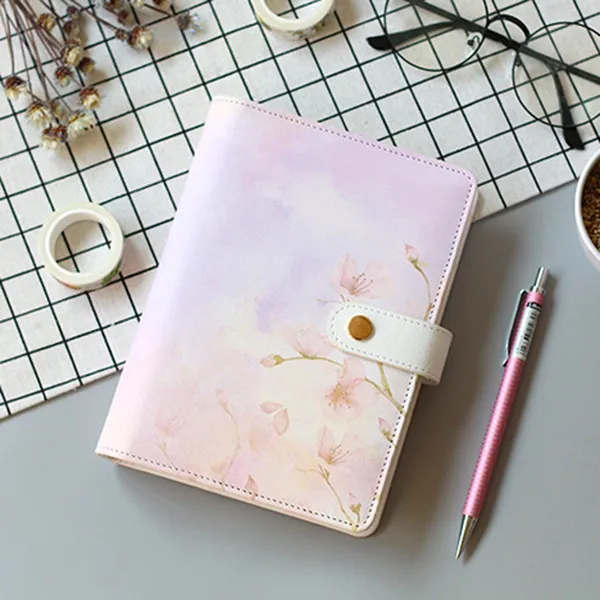 Faux Leather Spiral Notebook Cover with Marble Design Gallery of Trends