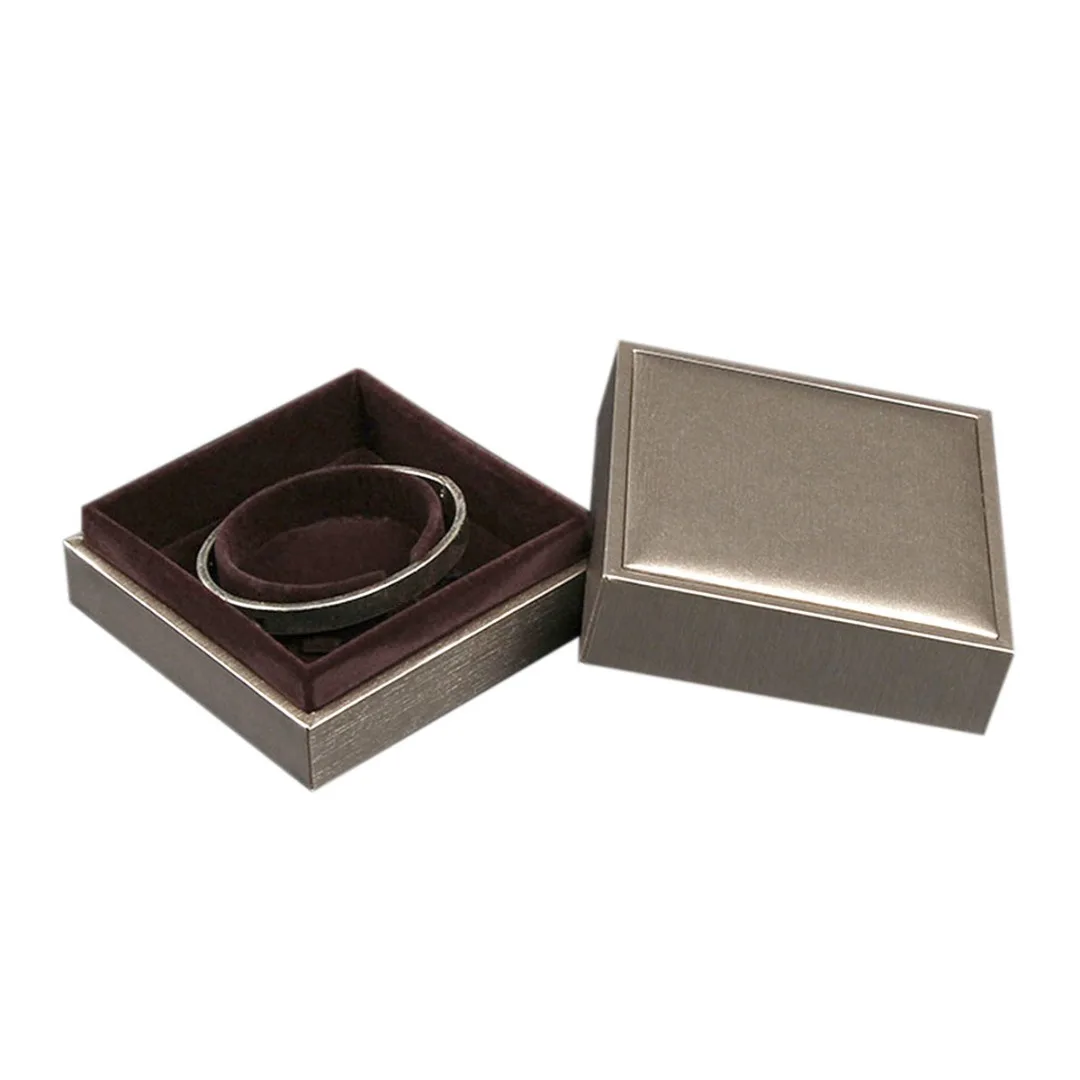 High Quality Leatherette Paper Jewelry Gift Box Shellhard Top Fashion Necklace Earring Bracelet Ring Packing Case Storage Box