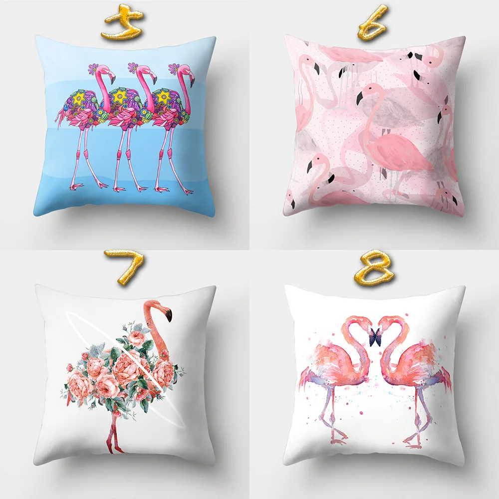 beautiful mandarin duck baby pillowcase 45*45 pillow cases cartoon printed Car Pillowcase Sofa Pillowcases Office Cushions case