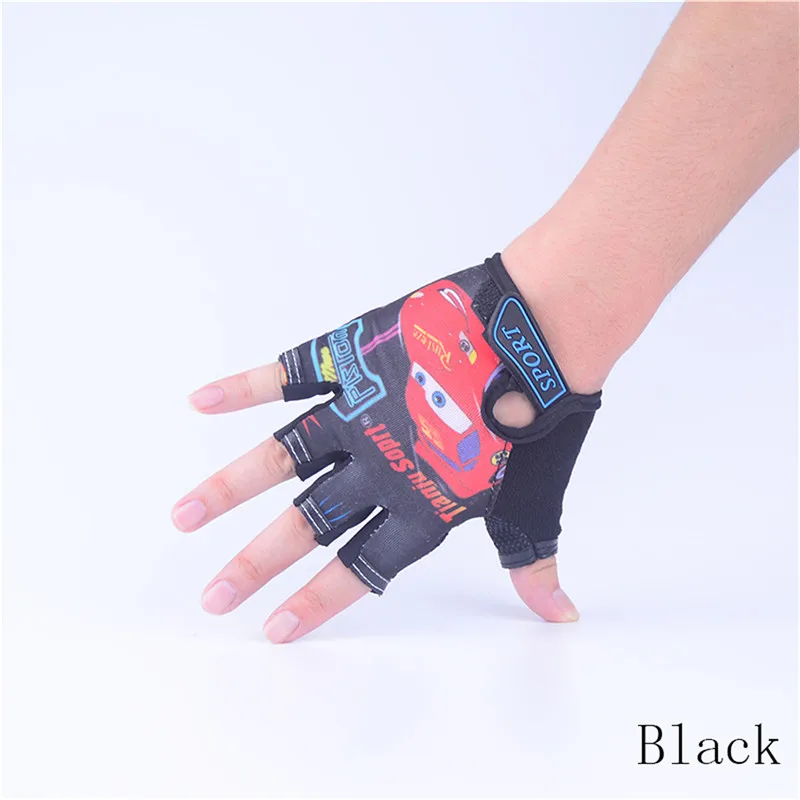 Спортивные перчатки для детей, полупальцевые митенки Детские хлопковые перчатки без пальцев для девочек на открытом воздухе