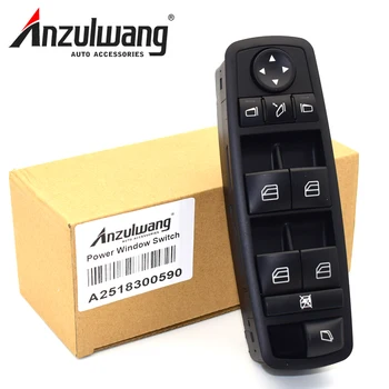 

ANZULWANG Window Master Switch For Mercedes GL R Class ML350 W251 X164 GL450 R350 No. A251 830 05 90 2518300590