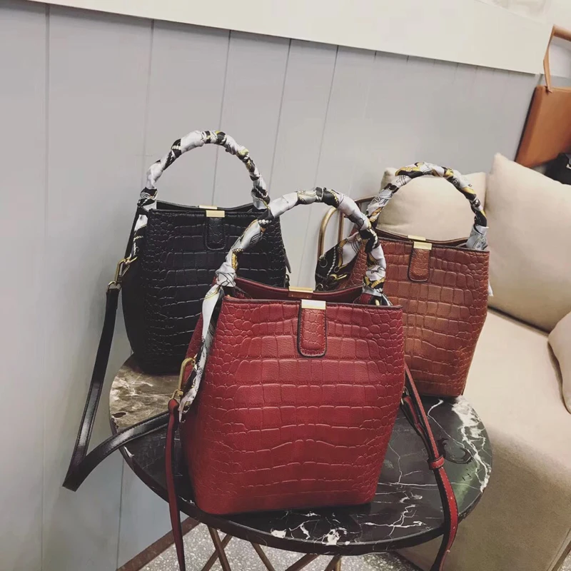 

Luxury Handbags Women Bags Designer Crossbody Bags for Women Shoulder Bag Crocodile Leather Purse Bolsa Feminina Sac Main Femme