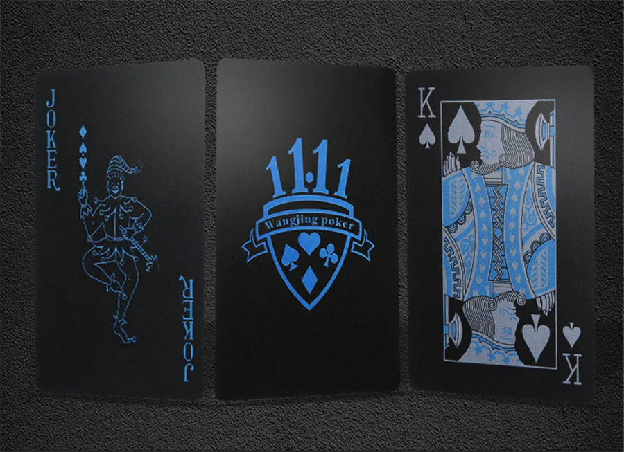 Durable PVC Waterproof Magic Playing Cards Poker Game Deck 54pcs Poker Set Board Game Plastic Magical Poker Card (11)