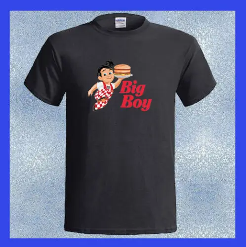 

BOBS Big Boy Restaurants Logo Frisch's Hamburger Men's T-Shirt S M L XL 2XL 3XL