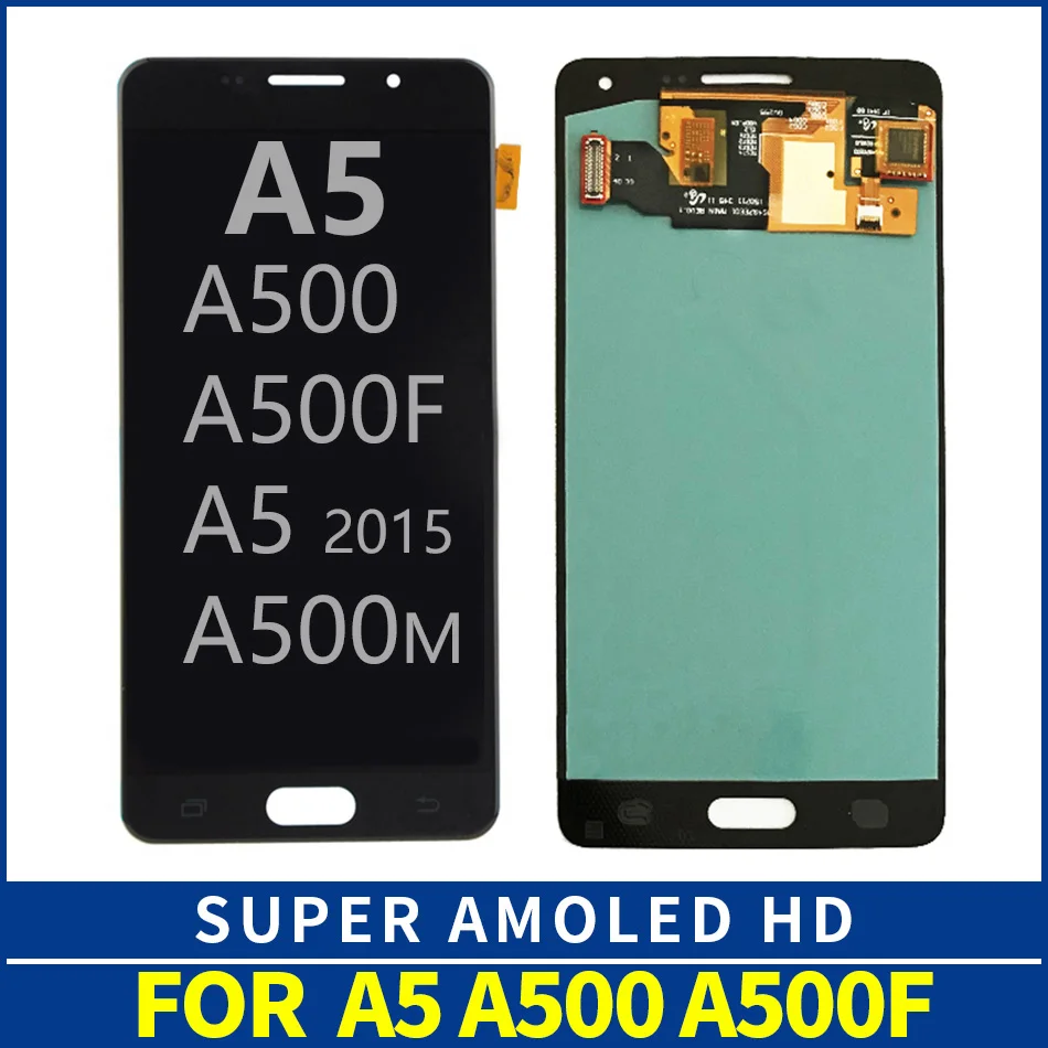 

OLED For Samsung Galaxy A5 2015 A500FU A500 A500F LCD Display Touch Screen Digitizer Assembly Replacement Parts A500M
