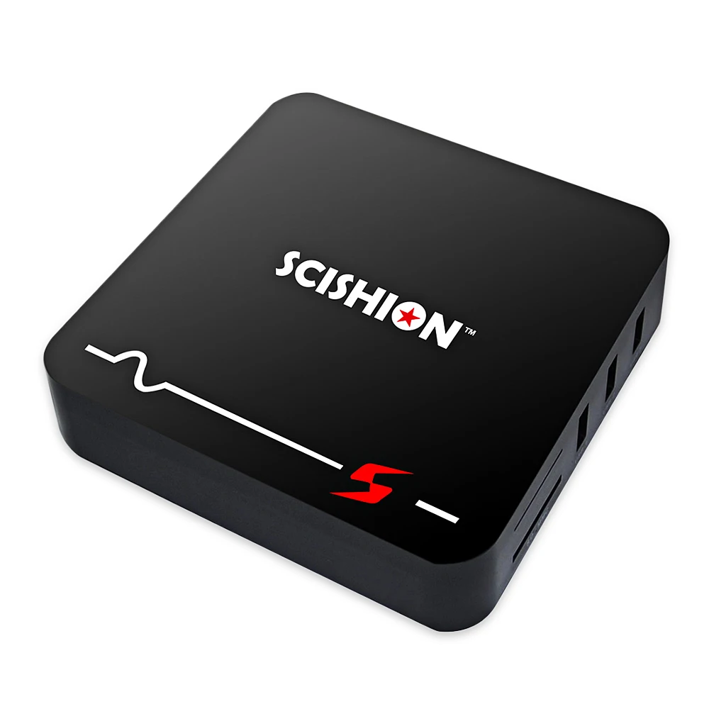 SCISHION модель Smart tv Box 2 + 16 Гб RK3229 4 K Android 8 1 ГГц WiFi Простая установка медиаплеер для