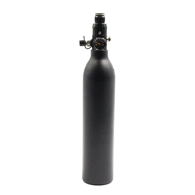 QUPB PCP Пейнтбол 0.45L 27CI цилиндр высокого давления 4500psi HPA акваланга M18* 1,5 резьба TKM045 - Цвет: tank with regulator