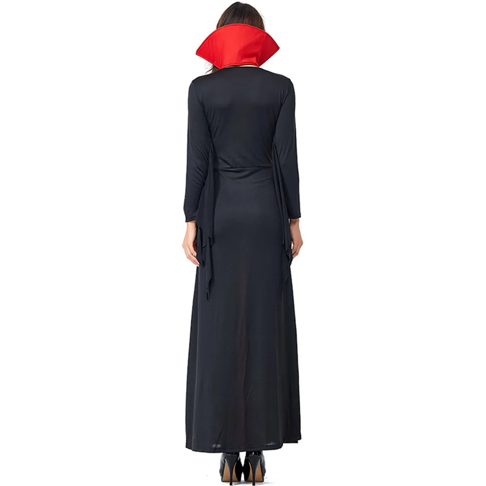 Sexy Vampire Costume Women Masquerade Party Cosplay Gothic Halloween Dress Vampire Role Play Clothing Witch - Halloween Costume image 5