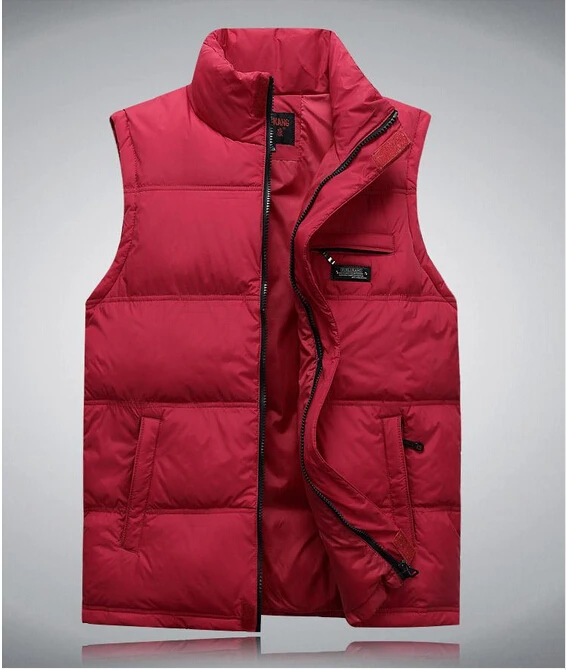 winter vest men Hot Sale Slim Man Vest Autumn Winters Down cotton